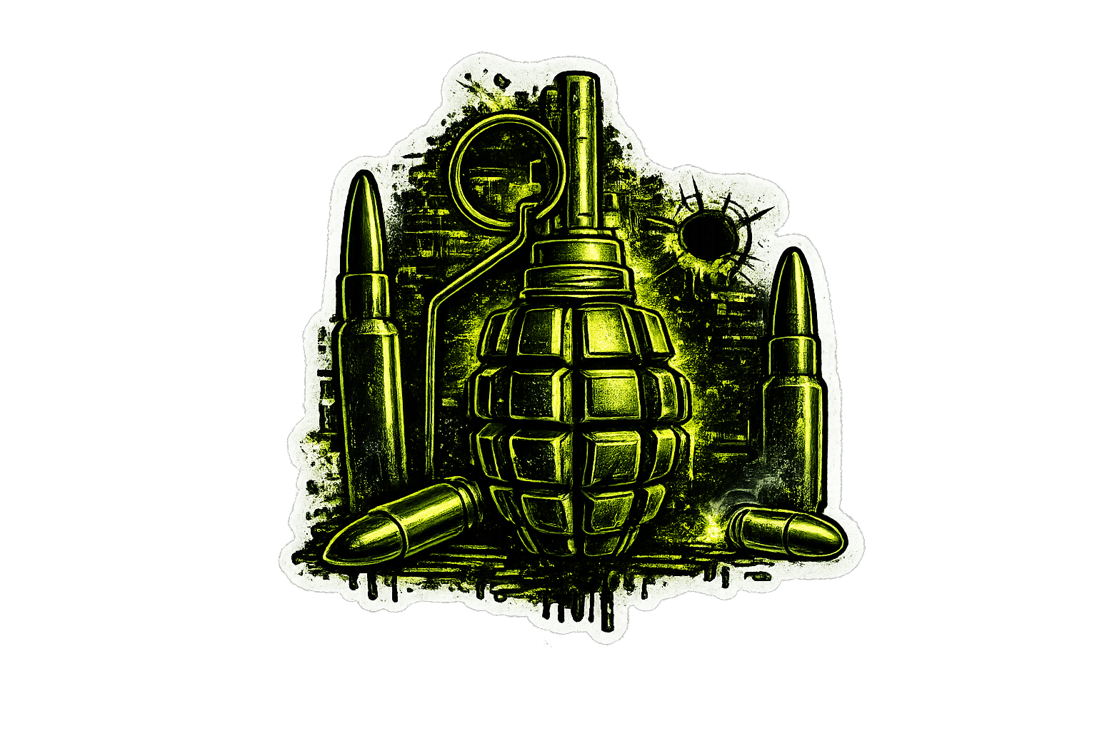 getFHKT grenade sticker