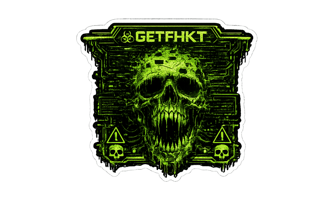 getFHKT skull sticker